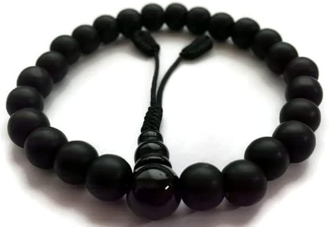 Zenkeeper 108 Pcs Matte Black Onyx Beads - Image 6