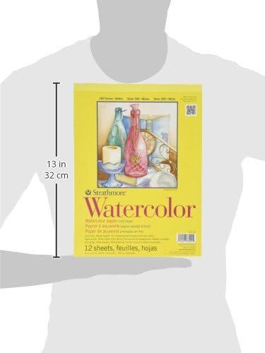 Strathmore 300 Series Tape Bound Watercolor Pad, 140 lb. Cold Press, 9 X 12 - Image 2