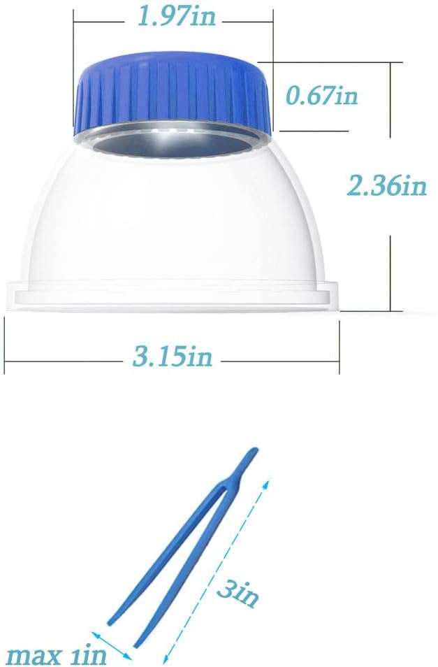 Bug Catcher 5X Magnifying Insect Observation Kit Built-in 7cm Ruler - Image 3