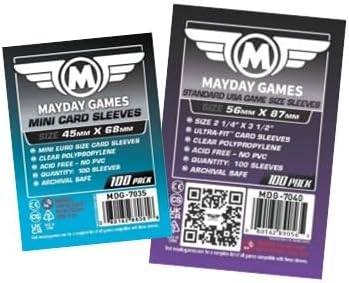 Mayday Games The White Castle -Compatible Standard Card Sleeve Bundle by MAYDAYGAMES