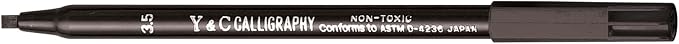 Yasutomo - NSC603A Y and C Water Based Calligraphy Markers, Chisel Tip - Image 5