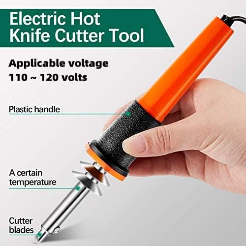 Honoson 22 Pieces Electric Hot Knife Cutter Tool Include Heated Knife Plastic - Image 2