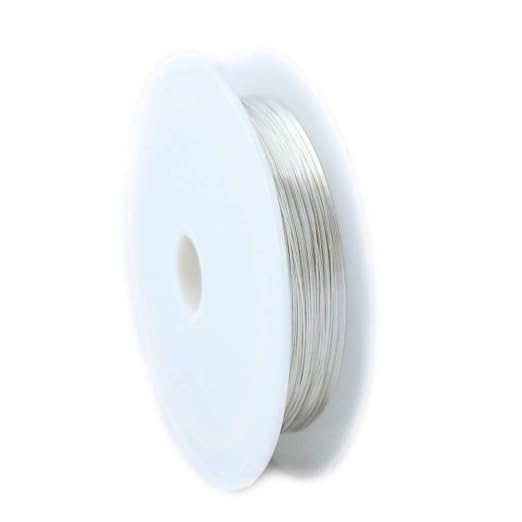 925 Sterling Silver Wire, 30 Gauge, Half Hard, 50FT by CRAFT WIRE | Sterling - Image 4
