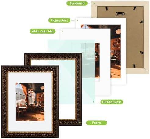 Golden State Art, 9X12 Ornate Finish Photo Frame - Image 4