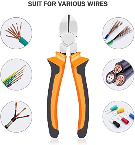 BOENFU Wire Cutter for Artificial Flowers, Chicken Wire 6 inch Side Cutters - Image 4