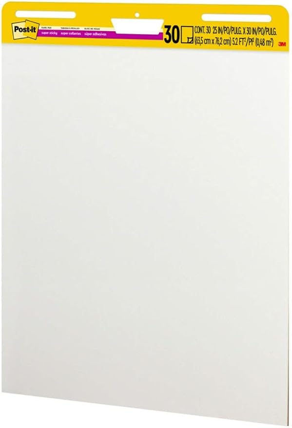 Post-it Super Sticky Easel Pad, 25 x 30 Inches, 30 Sheets Per Pad, 2 Pads - Image 11