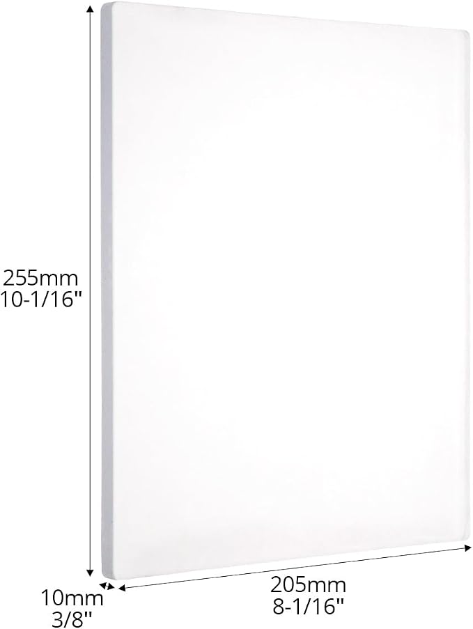 QWORK Monoprinting Print Plate, 6 Pack 8" X 10" Gel Plate, A4 Art Plate - Image 3