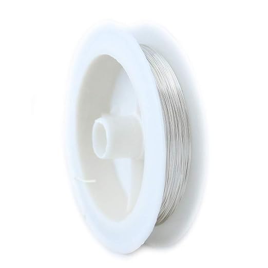 925 Sterling Silver Wire, 30 Gauge, Half Hard, 50FT by CRAFT WIRE | Sterling - Image 3