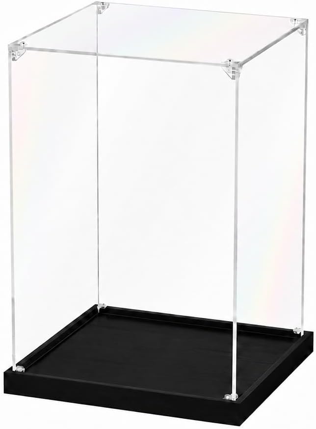 JUJOMAT Acrylic Display Case for Collectibles Clear Acrylic Display Box for by JUJOMAT