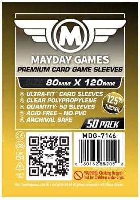 Mayday Games Tides of Time Game Accessory- Premium Card Sleeve Bundle by MAYDAYGAMES