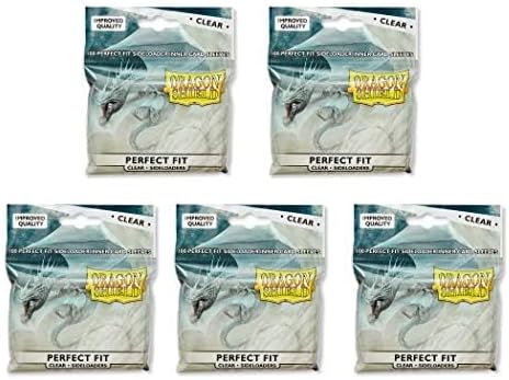 5 Packs Dragon Shield Inner Sleeve Sideloader Clear Standard Size 100 ct Card - Image 2