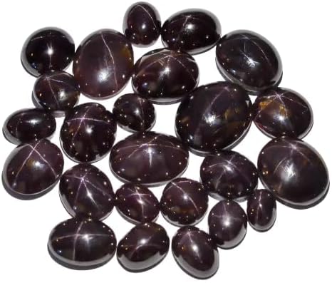 Natural Loose Gemstone 5 Piece Cabochons Lot Jewelry Making Loose Gemstone by Crysmona