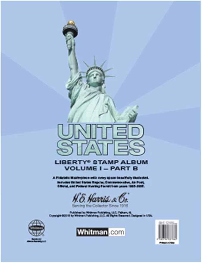 Whitman Harris USA Liberty Stamp Album by Unknown