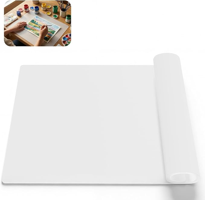 Large Crafting Silicone Mat, Epoxy Resin, Scrapbooking, Heat Resistant Nonstick by Unknown