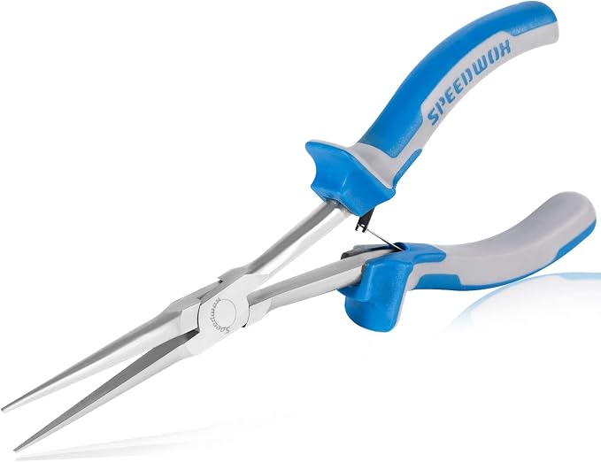 SPEEDWOX Long Reach Needle Nose Pliers 7 Inches Slim Extra Long Nose Pliers by SPEEDWOX