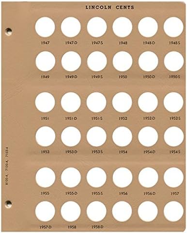 Dansco US Lincoln Cent Coin Album 1909 - Image 5