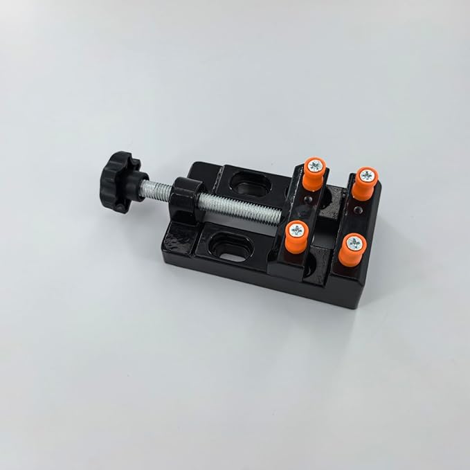 Mini Bench Vice Clamp Mini Flat Clamp Opening Parallel Table Vise - Image 2