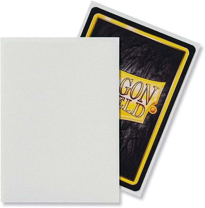 5 Packs Dragon Shield Matte White Standard Size 100 ct Card Sleeves Value - Image 5