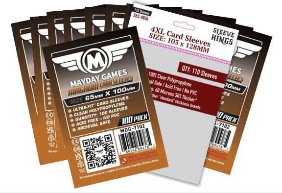 Mayday Games The Witcher: Old World -Standard Compatible Card Sleeve Bundle by MAYDAYGAMES