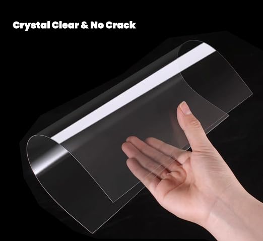 6 Pack of PET/Plexiglass Sheets 18x24-0.04" Clear Plastic Sheet Panels - Image 4