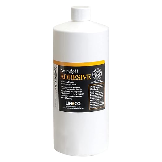 Lineco Neutral pH Adhesive, Archival Quality Acid-Free PVA Buffered Adhesive by Lineco