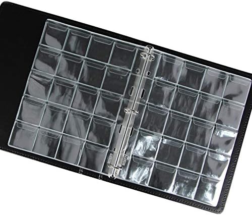 12 Pocket Coin Pages 10 Sheet Plastic Coin Holders Stamp Collector Supplies | - Image 5