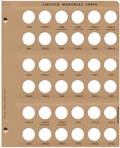 Dansco US Lincoln Cent with Proof Coin Storage Album 1909 - Image 6