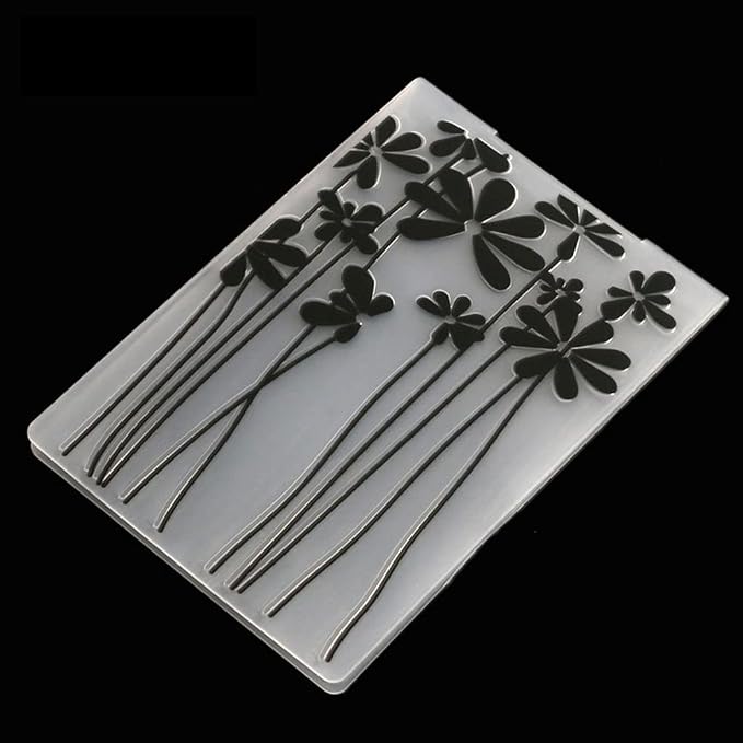 10 Styles Plastic Embossing Folder DIY Craft Template Molds Stamp Stencils - Image 2