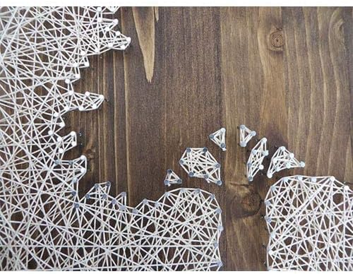 String of the Art Oak Tree String Art Kit, American Made DIY Craft Kit - Image 8