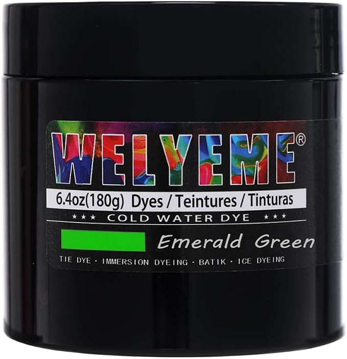 Cold Water Dye, Tie Dye Powder, Fabric Dye Powder by WELYEME