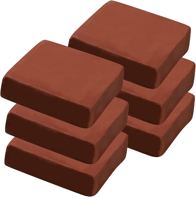 6 lb Terracotta Natural Air-Dry Clay by WABAFL
