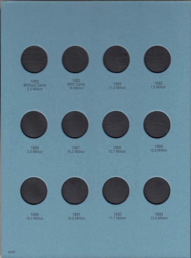 Whitman U.S. Modern Nickel Coin Folder Five Volume Set 1883 – 2023#’s 9007 - Image 4