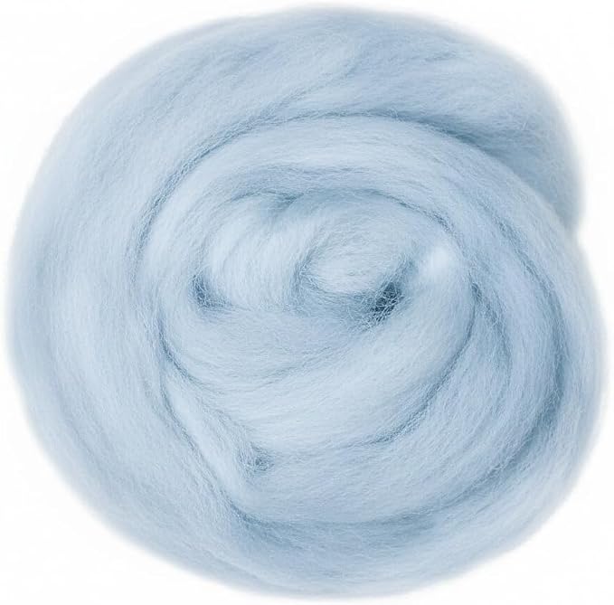Catopia Wool Roving Yarn, 100G/3.53OZ Soft Felting Wool Pure Chunky Roving Yarn by Catopia