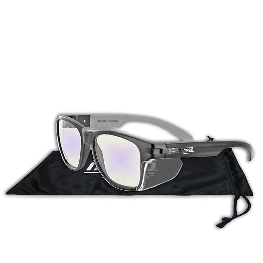 MAGID Y50 Safety Glasses for Construction | Black Frame — 144-Pack, ANSI Z87.1+ - Image 3
