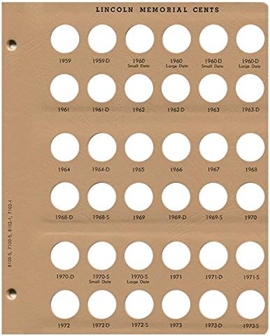 Dansco US Lincoln Cent Coin Album 1909 - Image 6