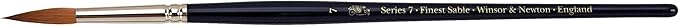 Winsor & Newton Series 7 Kolinsky Sable Brush, Round SH #7 by WinsorNewton
