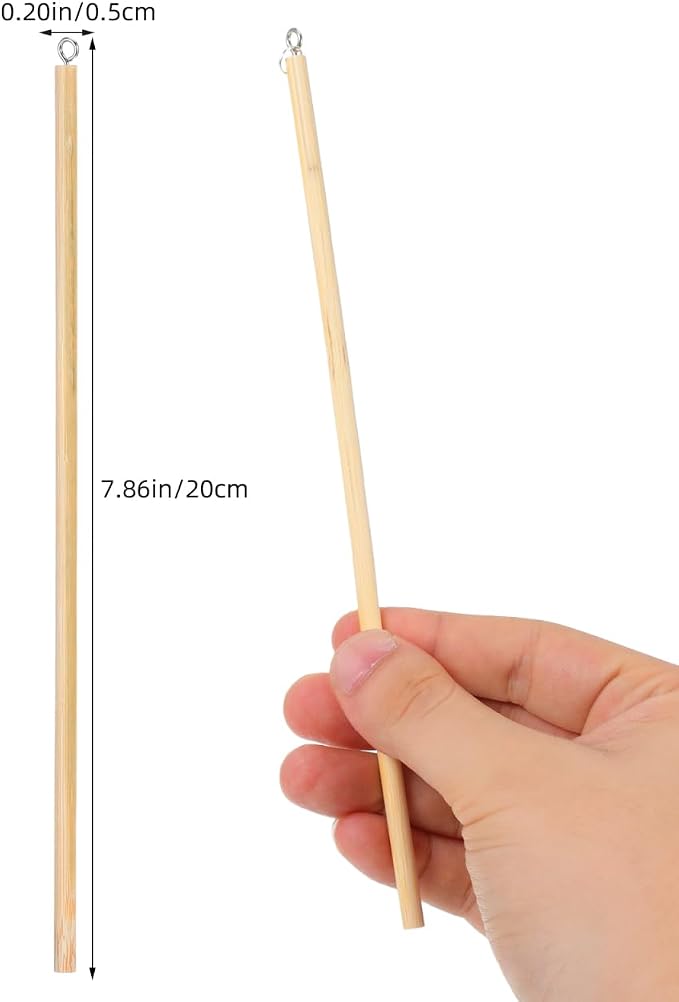 Toddmomy 30Pcs DIY Shadow Puppet Control Rods Handmade Puppet Arm Control Sticks - Image 5