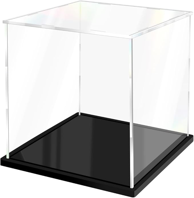 Acrylic Display Case for Collectibles Assemble Clear Acrylic Boxes for Display by XINISS