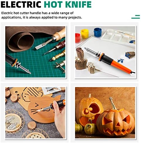 Honoson 22 Pieces Electric Hot Knife Cutter Tool Include Heated Knife Plastic - Image 6