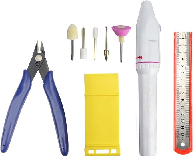 Professional 33 PCS Model Tools Kit Modeler Basic Tools Craft Set Hobby - Image 7