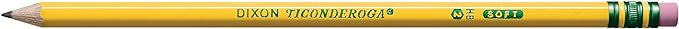 Ticonderoga Wood-Cased Pencils, Pre-Sharpened, 2 HB Soft, 6 Boxes of 18 Count - Image 3