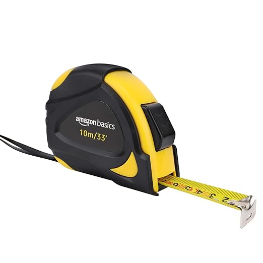 Amazon Basics Self-Locking Tape Measure by AmazonBasics