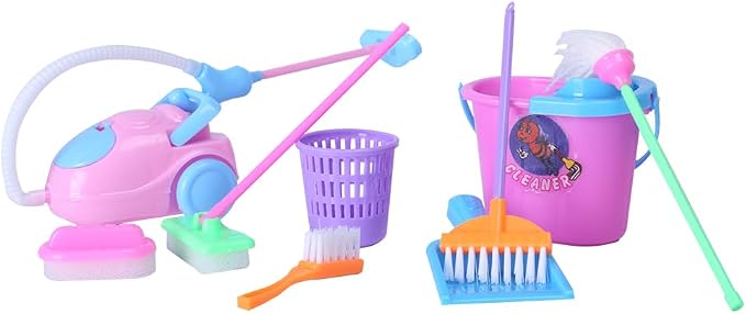 E-TING Mini Cleaning Tool Set Dollhouse Furniture - Image 2