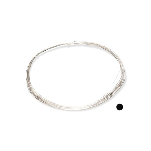 925 Sterling Silver Wire, 28 Gauge, Half Hard, 5FT by CRAFT WIRE | Sterling by CRAFTWIRE