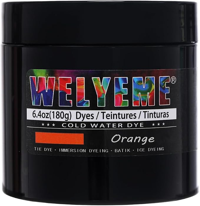 Cold Water Dye, Tie Dye Powder, Fabric Dye Powder by WELYEME