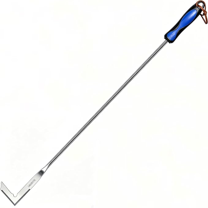 GREBSTK Crack Weeder Crevice Weeding Stainless Steel Sharp Tool, 38 in | by GREBSTK
