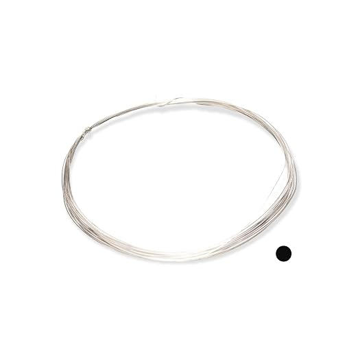 CRAFT WIRE 28 Gauge, 925 Sterling Silver Wire Half Hard Made in USA - 10FT | by CRAFTWIRE