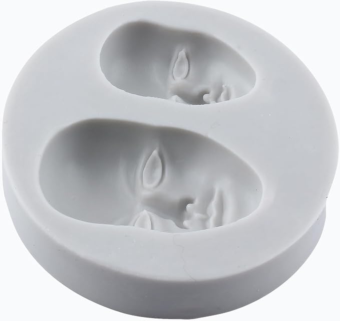 3D Face Polymer Clay Mold Human Face Silicone Molds - Image 7