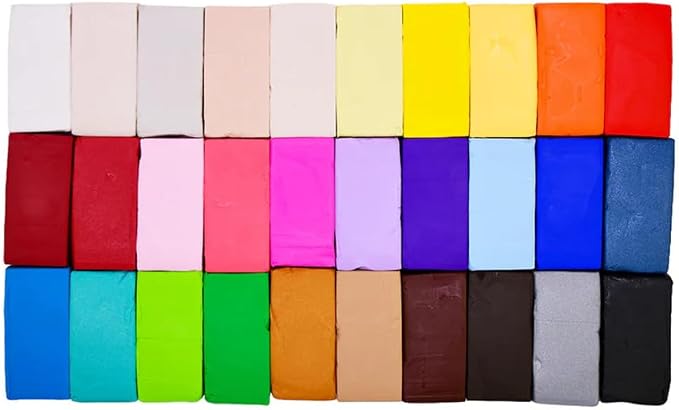 Sculpey III Oven-Bake Polymer Clay 30-Count Sampler Set, 30 Assorted Colors in - Image 5