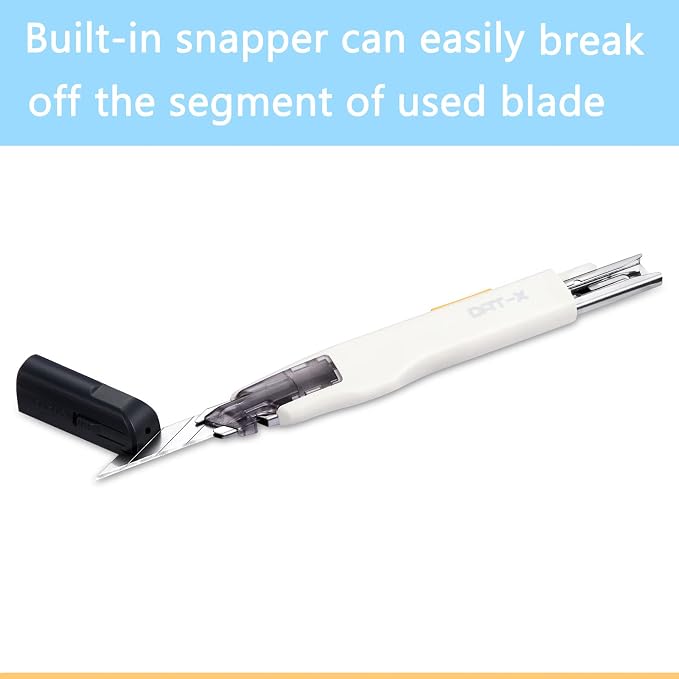 Utility Knife, DAT Series-X Portable Box Cutter, Fine Point Arts and Crafts - Image 4